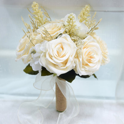 Outdoor Hand Bouquet Wedding Photography Prop