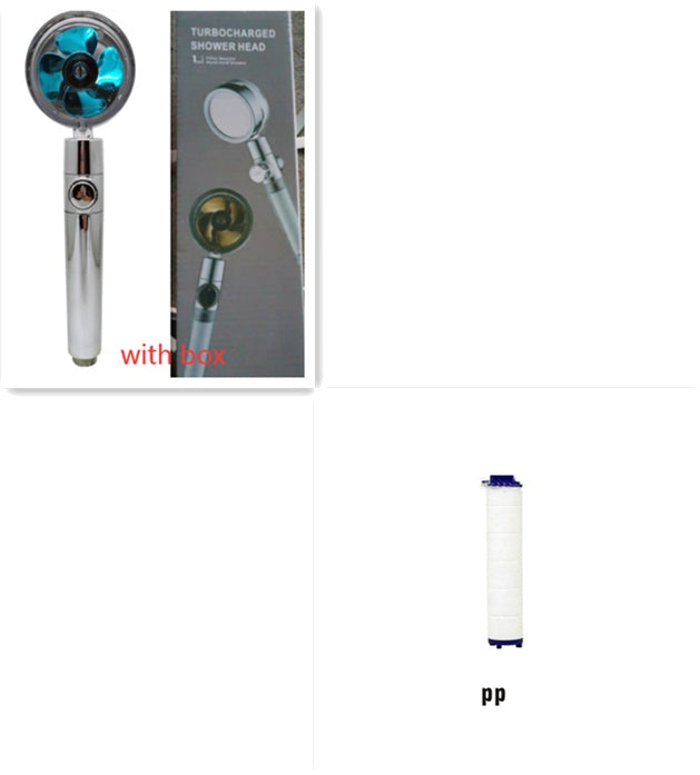 360 Rotating Water Saving Shower Head