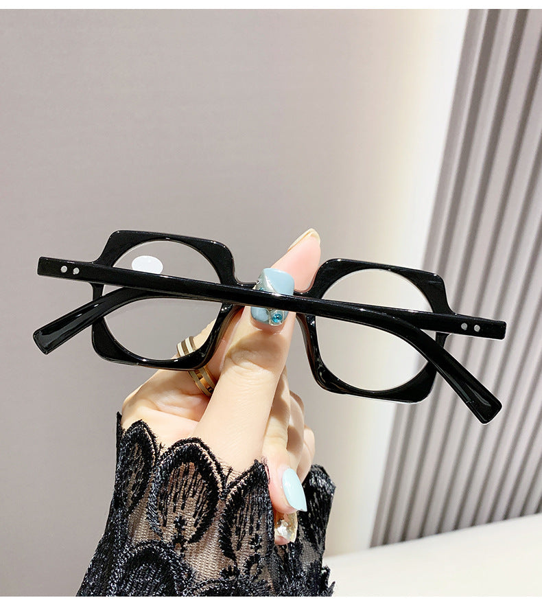 Anti-blue Light Retro Frame Presbyopic Glasses Men Old Reading Glasses