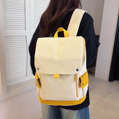 Mens Backpack Workwear-inspired Functional Style Outdoor