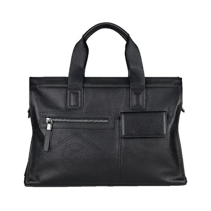 Casual Stylish Cowhide Large-capacity Crossbody Bag