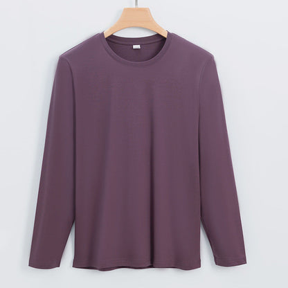 Double-sided Cotton T-shirt Casual Long-sleeve For Young Men