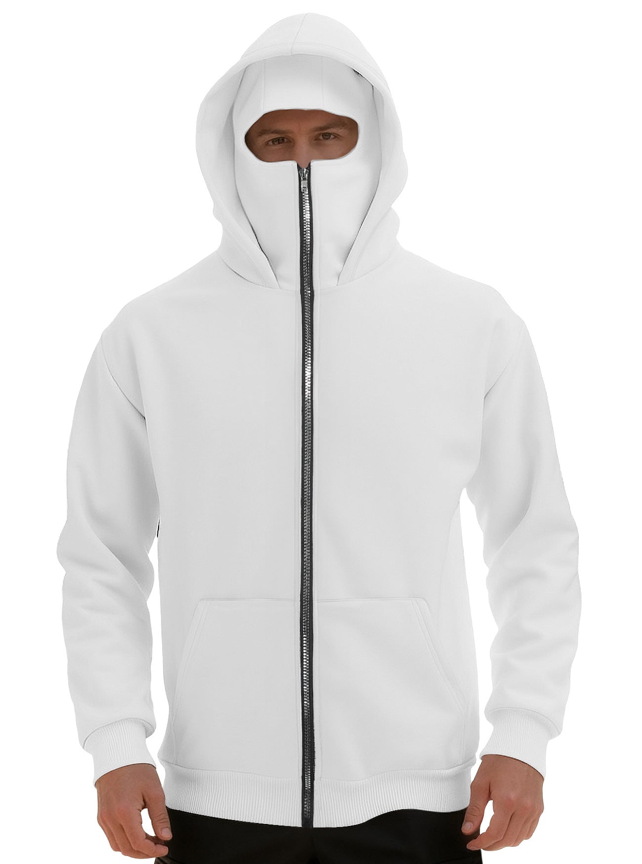 Mens Large-Size Warm And Windproof Casual Jacket