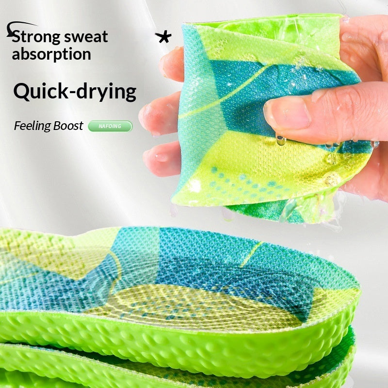 PU Squishy-feel Men's Casual Shoes With Air Cushioning