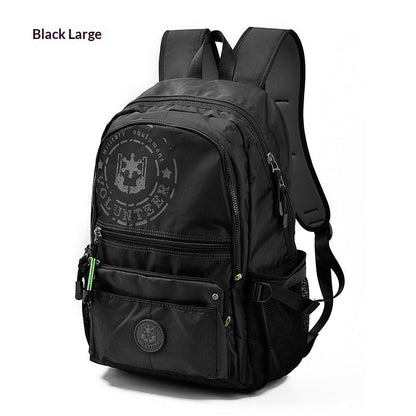 Waterproof Canvas Large-Capacity Travel Backpack For Men