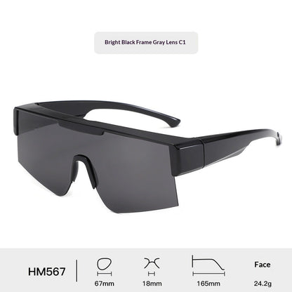 Colorful Cycling Sunglasses With A Case