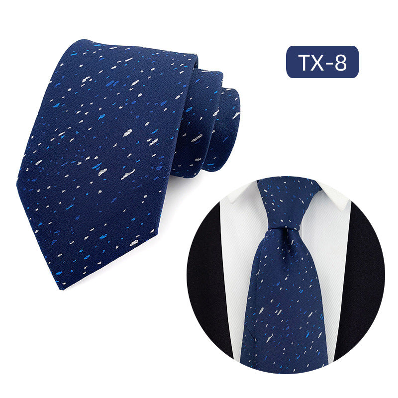 Mens Jacquard Woven Business-casual Tie
