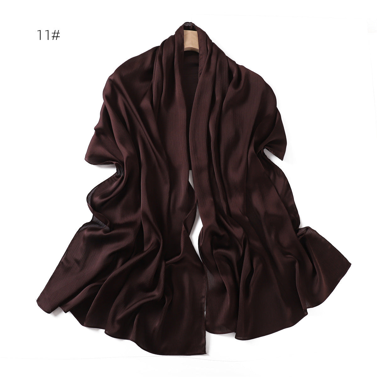 Solid-color Womens Summer Shawl Sunscreen Scarf