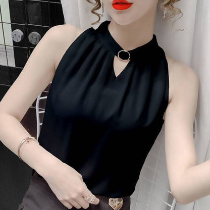 Halter Spaghetti Straps Vest Women's Top