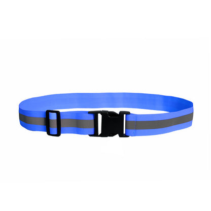 Adjustable Reflective Elastic Waist Belt For Outdoor Night Running And Cycling