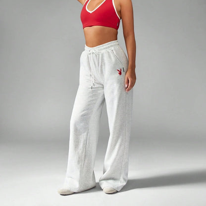 Wide Leg Sports Pants For Casual Women