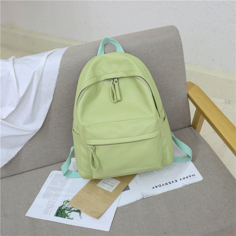 Fashion Campus Casual Pu Leather Backpack Women