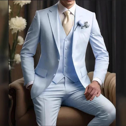 Elegant Business Banquet Suit Set For Men