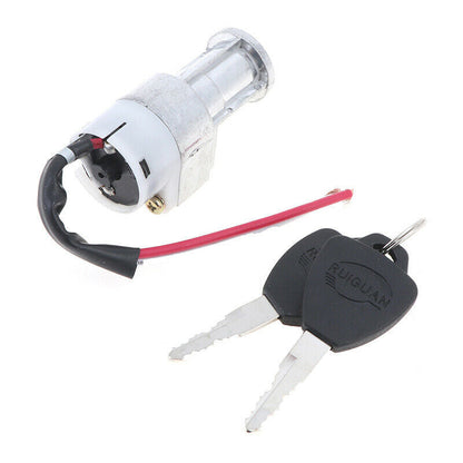 Silver Fish Type Electric Bicycle Lithium Battery Box Lock Qianhe Heart-shape Lock