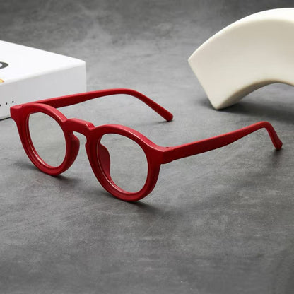 Round-frame High-definition Blue-light-blocking Plain Glasses