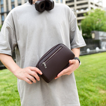 Mens Clutch Bag Trendy Business-casual Tote