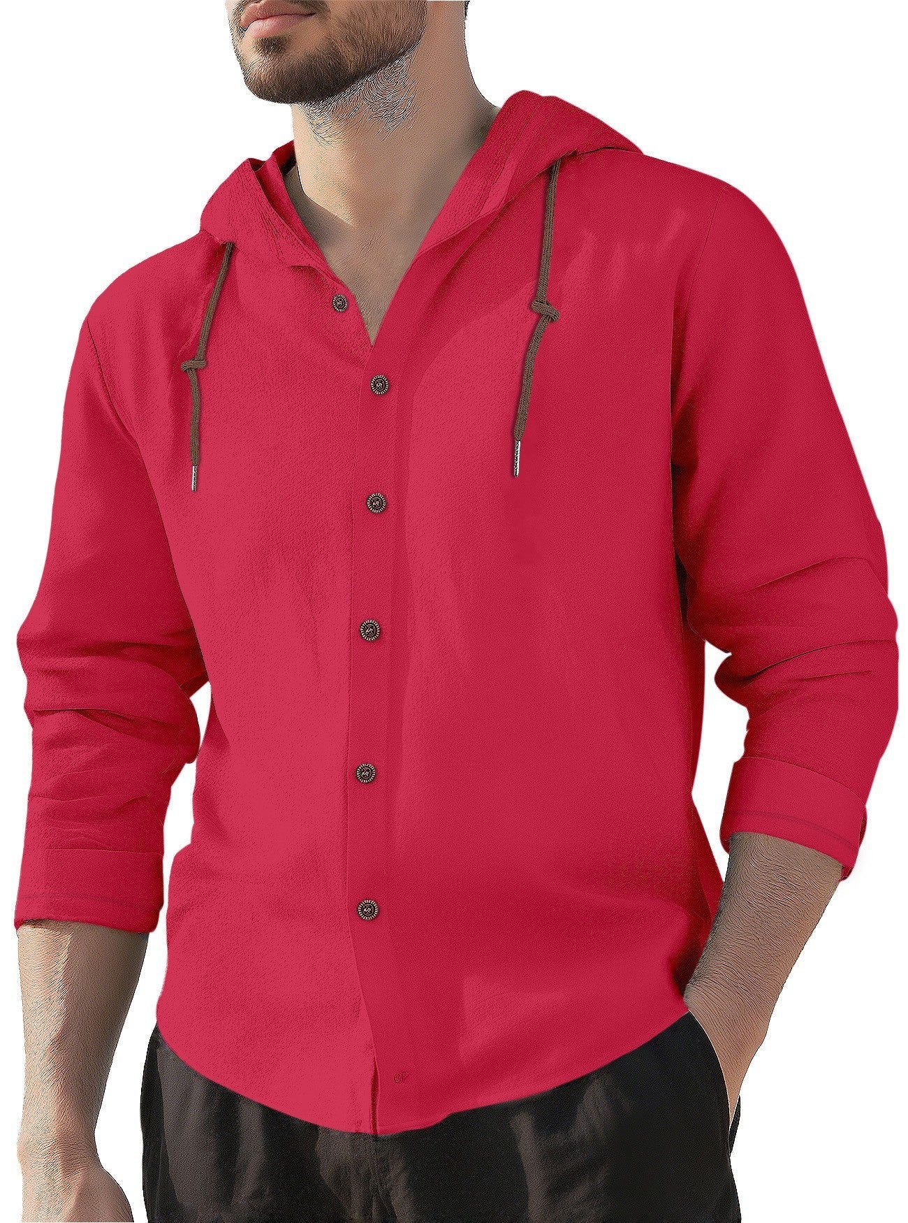 Casual Relaxed-fit Breathable Quick-drying Long-sleeve Shirt