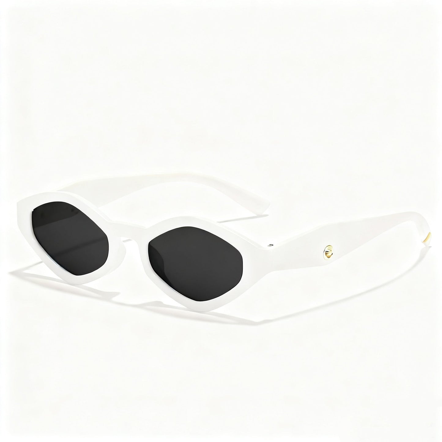 Diamond-shaped Small-frame Sunglasses