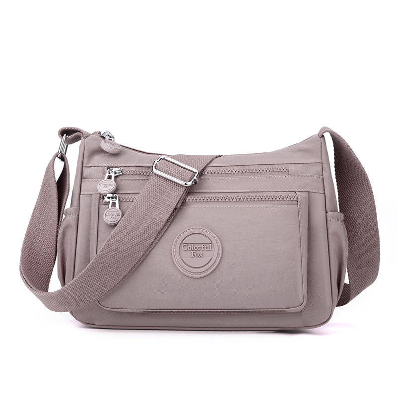 Colorful Fox New Large Capacity Women Shoulder Bag Outdoor Casual Water-repellent Multi-layer Crossbody Bag Fashion