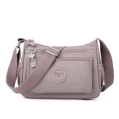 Colorful Fox New Large Capacity Women Shoulder Bag Outdoor Casual Water-repellent Multi-layer Crossbody Bag Fashion