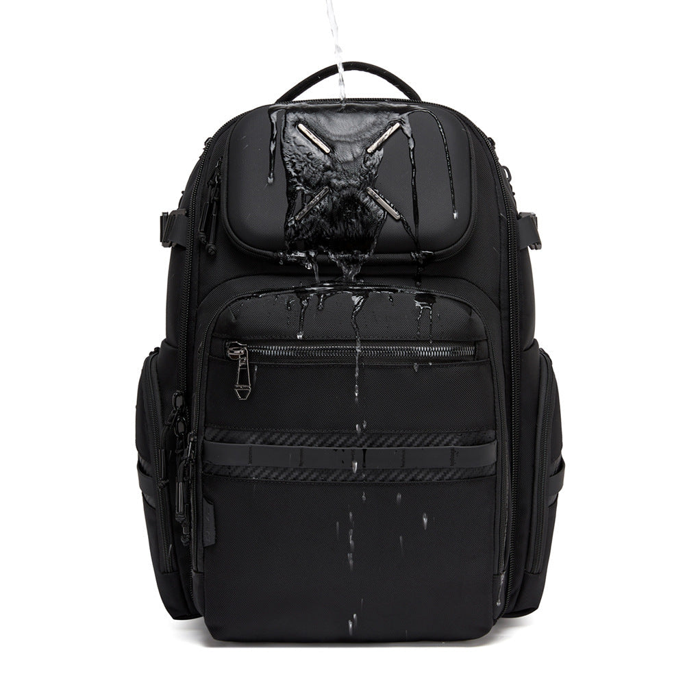 Mens Backpack Large-Capacity Water-Resistant Laptop Bag