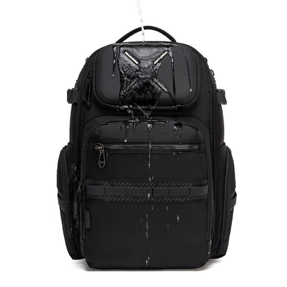 Mens Backpack Large-Capacity Water-Resistant Laptop Bag