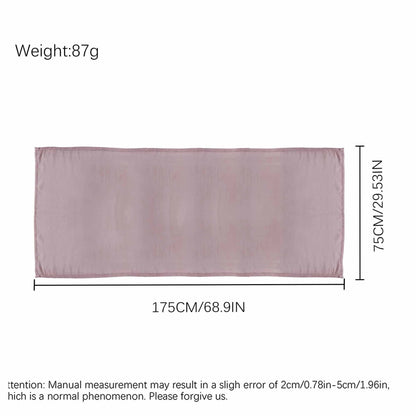 Modal Breathable Scarf Womens Solid Color