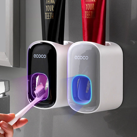 Wall Mounted Automatic Toothpaste Dispenser Set