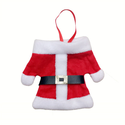 Christmas Knife and Fork Bag Tableware Set
