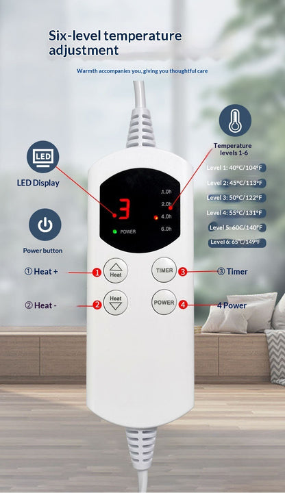 Multifunctional Electric Foot-Warming Gadget