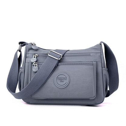 Colorful Fox New Large Capacity Women Shoulder Bag Outdoor Casual Water-repellent Multi-layer Crossbody Bag Fashion