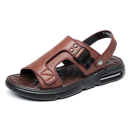 Mens Latex-padded Soft-soled Beach Sandals