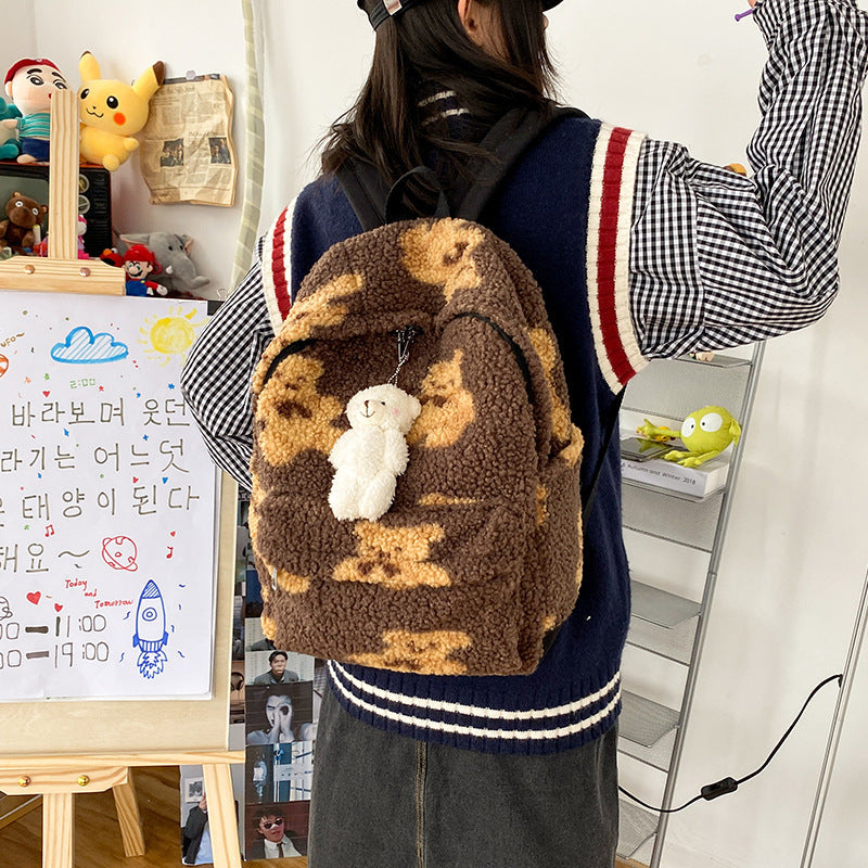 Ladies Fashion Korean Style Girls Backpack