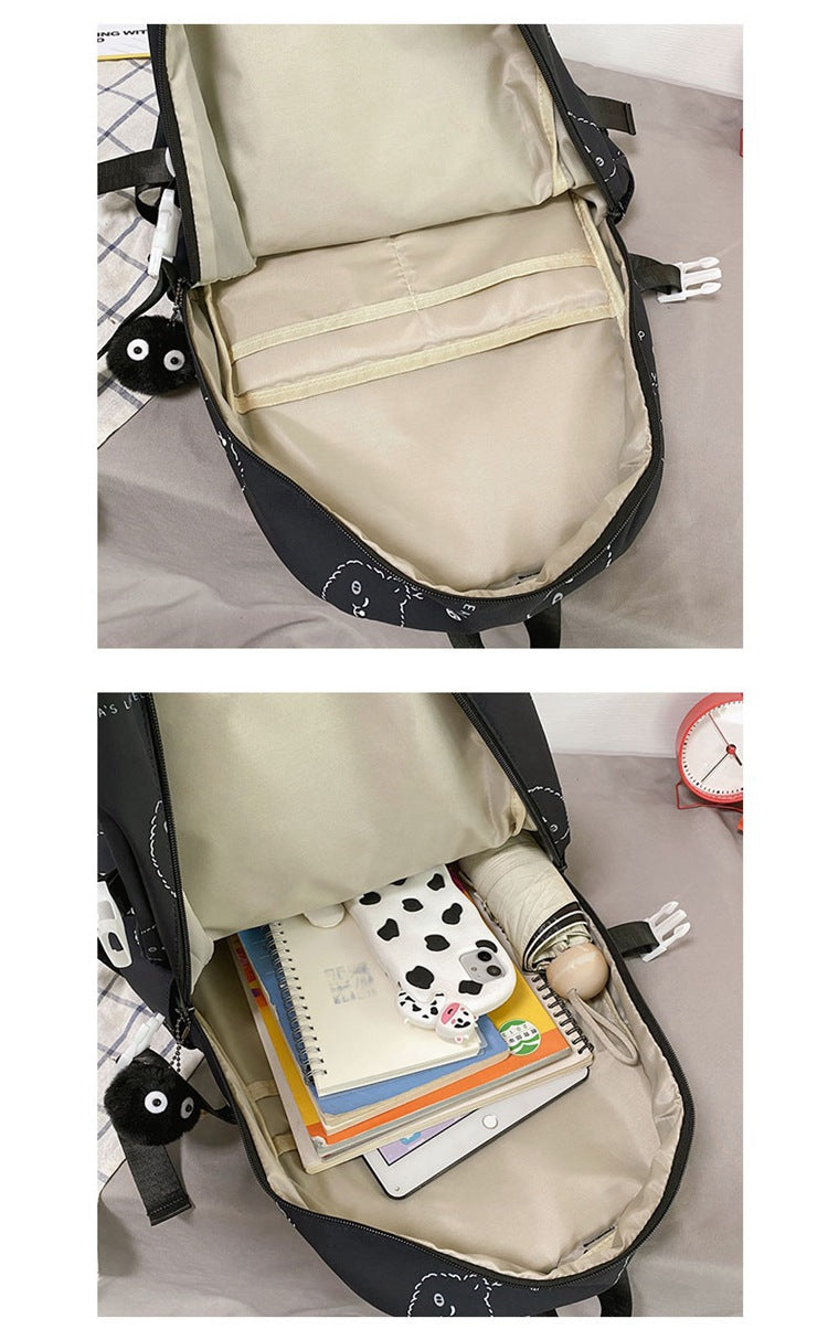 Girls' Large Capacity Schoolbag Women's Backpack