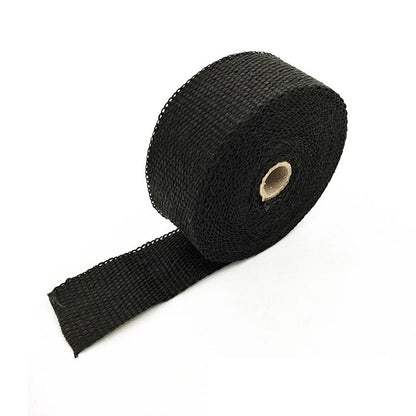 Motorcycle exhaust pipe insulation belt