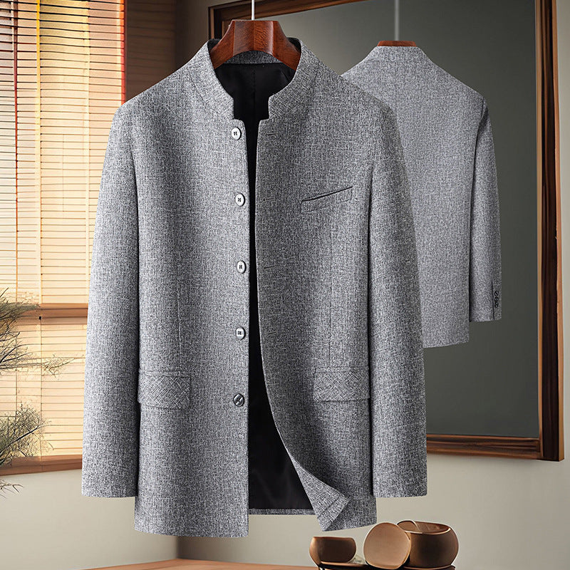 Casual And Stylish Mens Slim-fit Suit Jacket