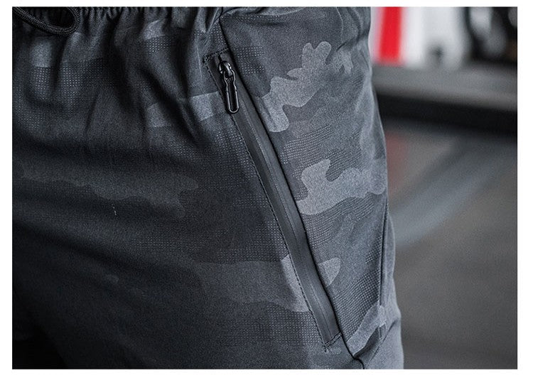 Thin Stretch Breathable Camo Sweatpants For Men