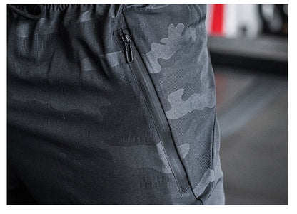 Thin Stretch Breathable Camo Sweatpants For Men