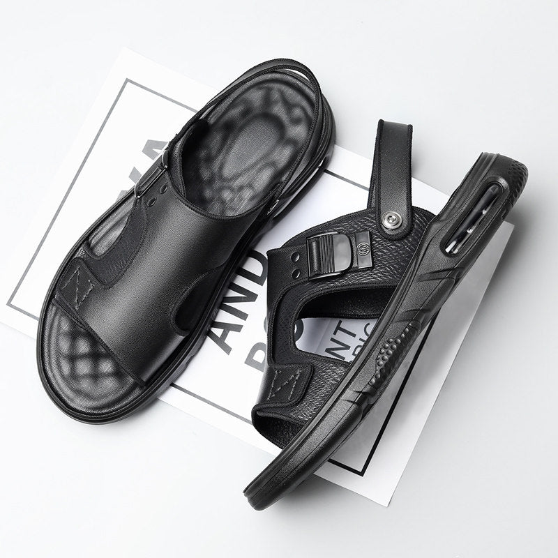 Mens Latex-padded Soft-soled Beach Sandals