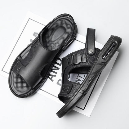 Mens Latex-padded Soft-soled Beach Sandals