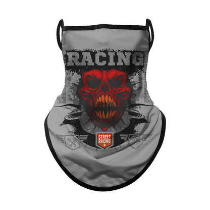 Motorcycle Riding Sun-Protective Face Mask Ear-Hanging Headscarf For Women