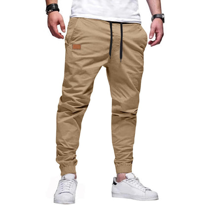 Mens Casual Pants Loose-fitting Straight-leg Trousers Long Pants