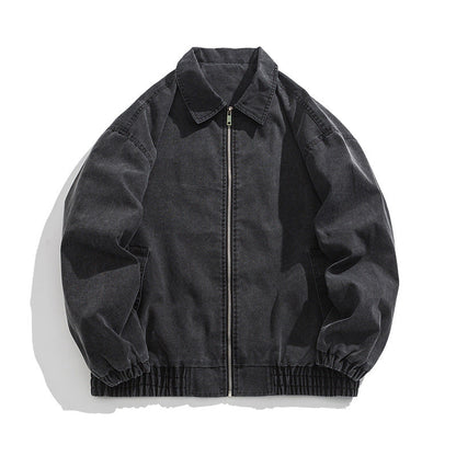 Retro Washed Jacket For Men And Women