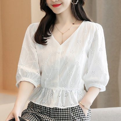 Summer Cropped Tops For Petite Women