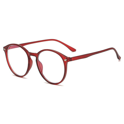 Round-frame Retro Blue-light-blocking Eyeglass Frame