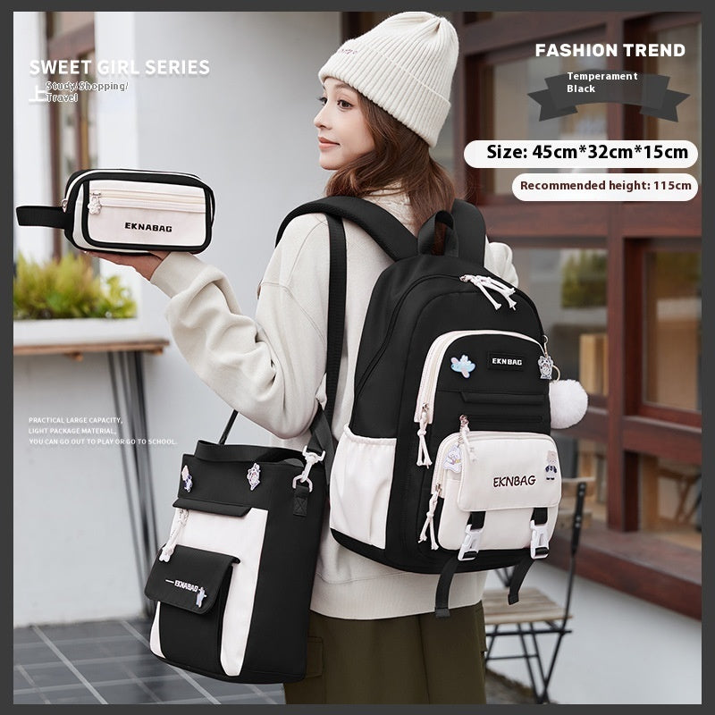 Student Children Schoolbag Girls Waterproof Backpack