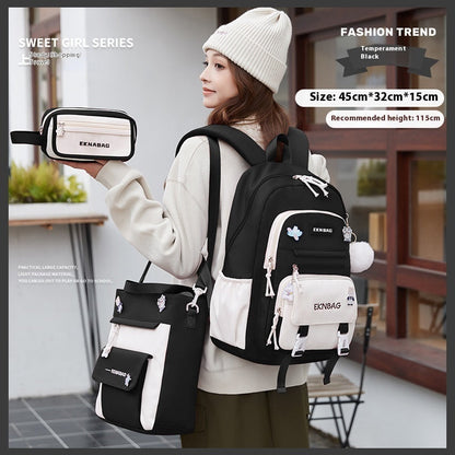 Student Children Schoolbag Girls Waterproof Backpack