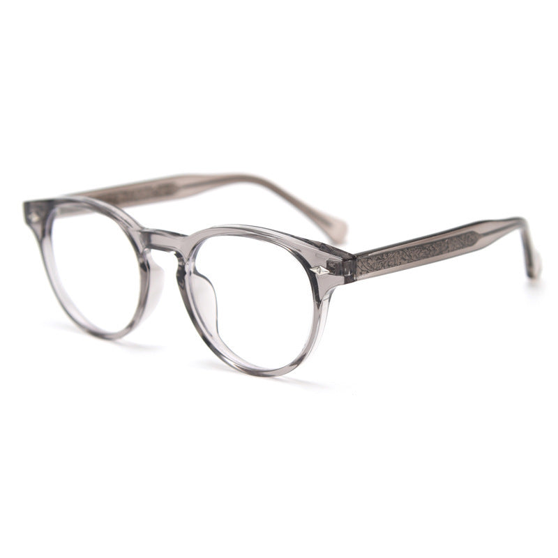 72356 New Stylish Engraved Pin Korean-style Prescription Glasses Frame