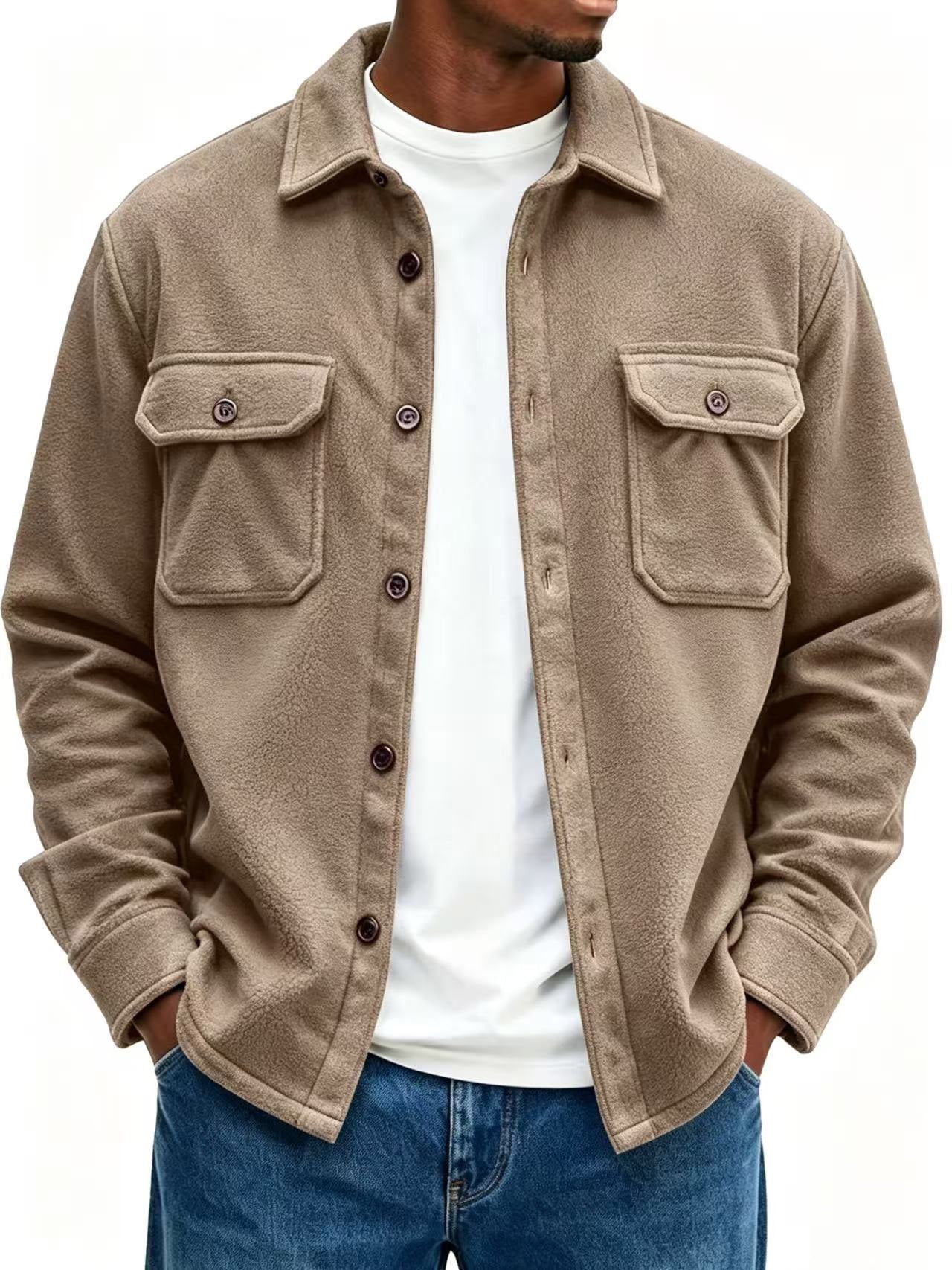 Men's Casual Loose-fit Jacket Coat