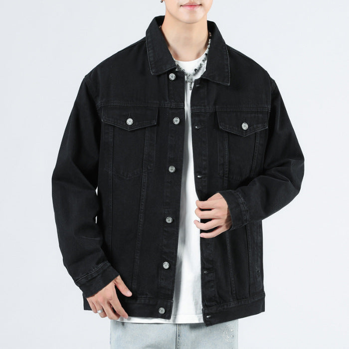 Men's Denim Jacket Casual Jacket Top